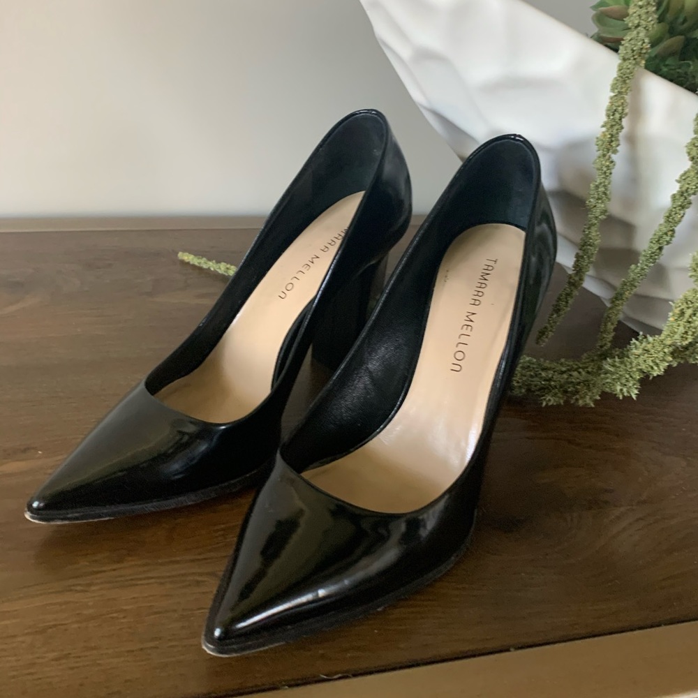 Tamara Mellon black heels!